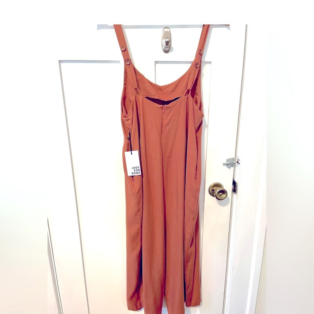 SILKY SOFT RUST OVERALLS by Jackson Rowe